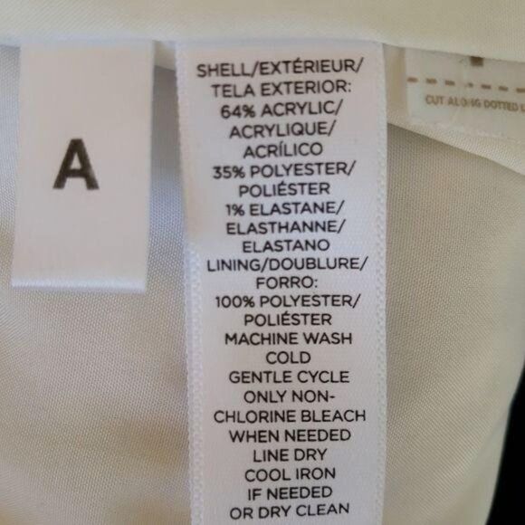 Ann Taylor Loft White Gray Leopard Print Day To Night Mini Pencil Skirt Sz S - Picture 11 of 12